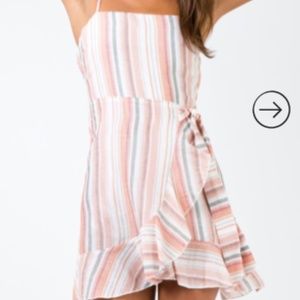 Princess Polly Striped Mini Dress